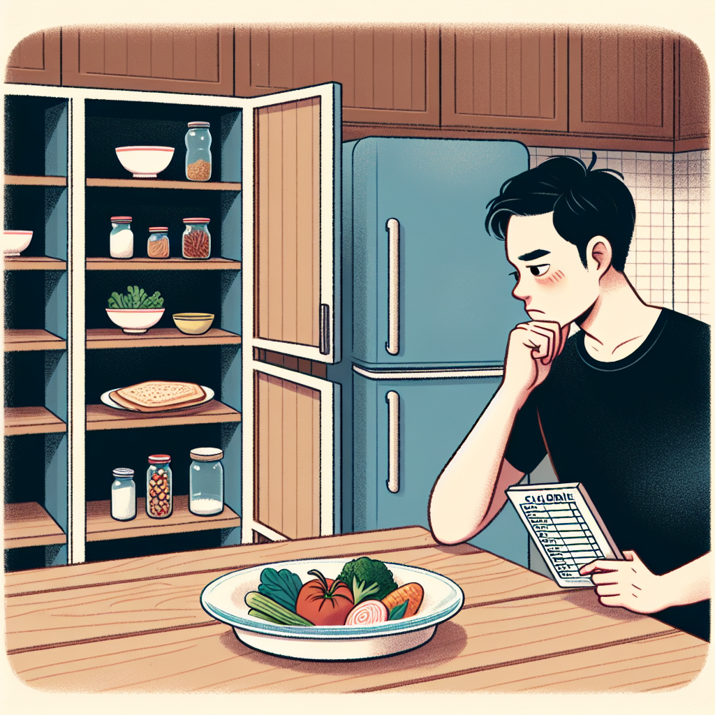 1. 극단적인 칼로리 제한 관련 이미지